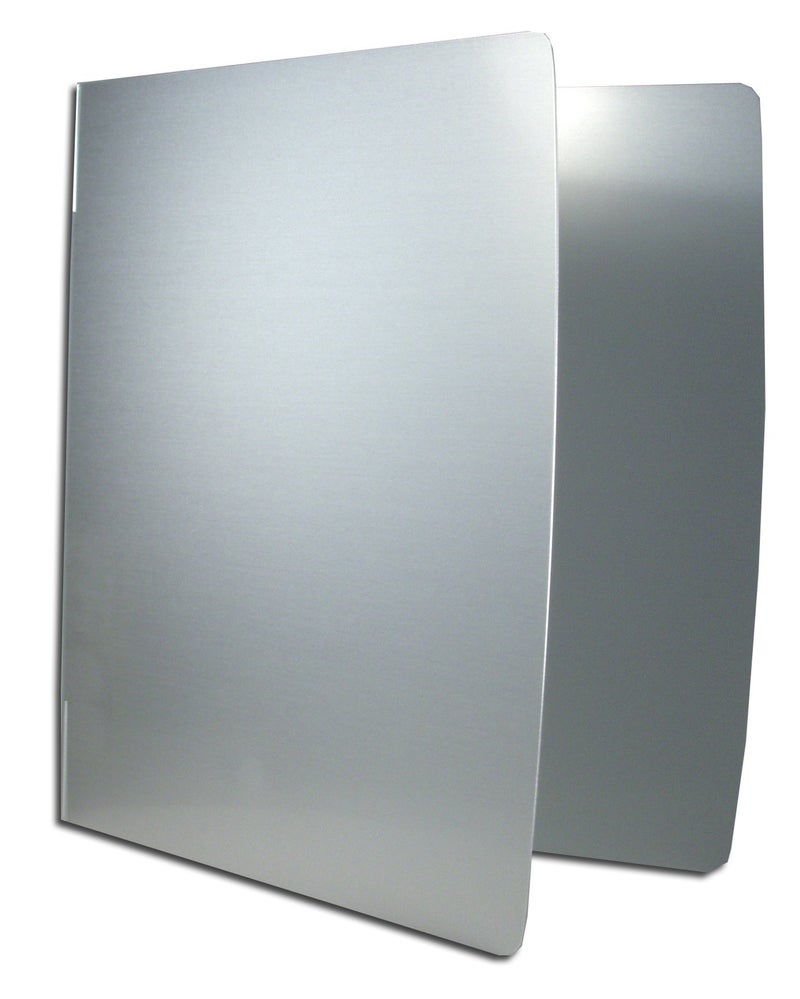 Saunders Silver Recycled Aluminum Ring Binder with 1.5 Inch Spine - Fits 8.5 x 11 inch Letter Size Documents - Ideal for Home, Office, and Business Use (00604) - Image 2